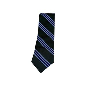 Brooks Brothers Tie Mens OS Green Red Fleece Repp Stripe Preppy Business
